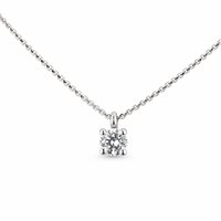 Collana Fanton Gioielli Donna PUNTO LUCE DIAMANTI in Oro bianco Diamante COOR-192-52